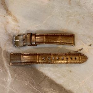 Michele, 16 mm Crocodile Watchband